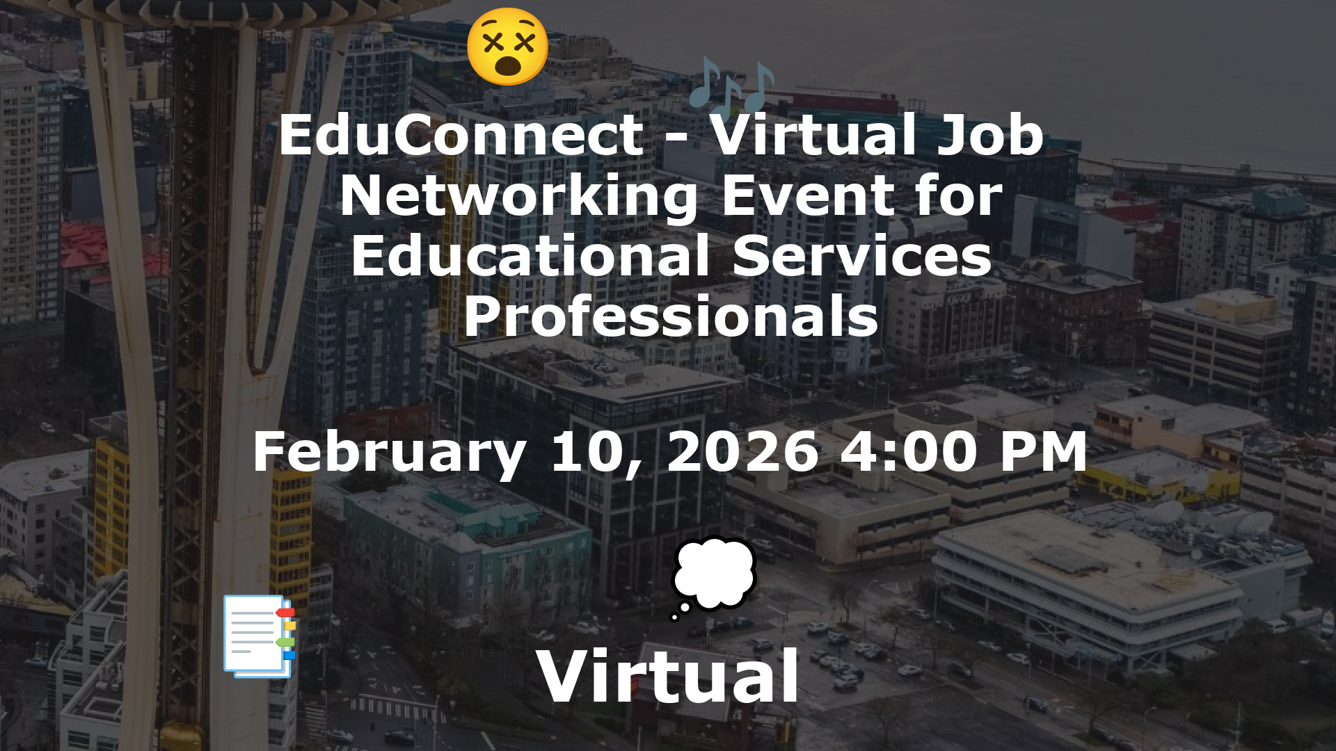 EduConnect - Virtual Job  Networking Event for Educational Services Professionals event image